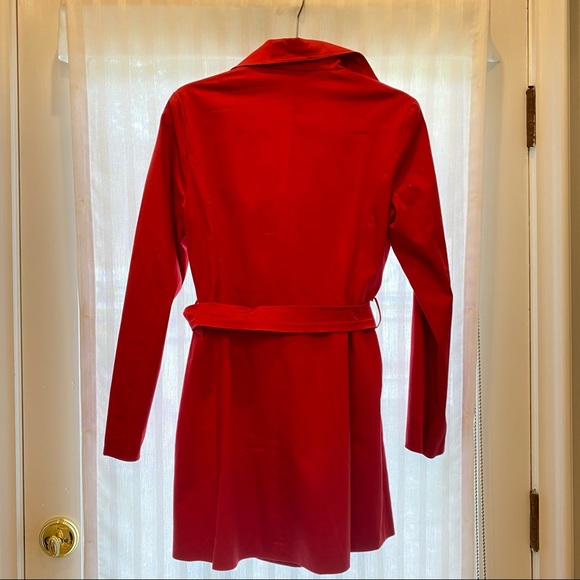 Max Mara Red Trench Coat size small - Picture 12 of 12